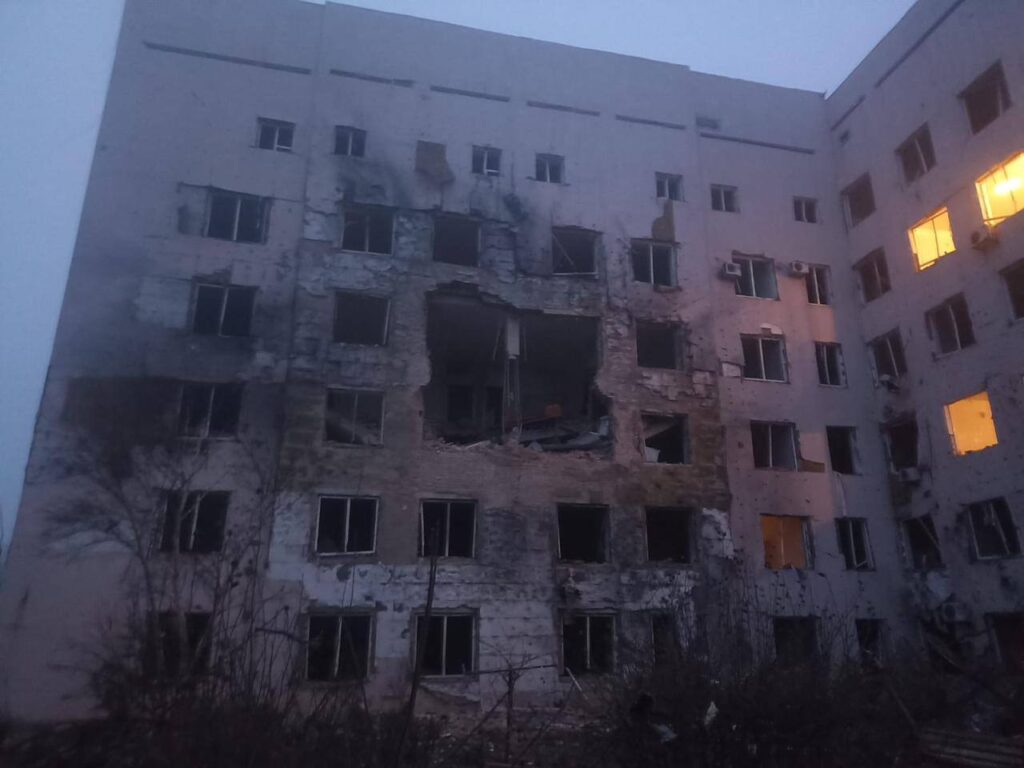 Russia bombs Kherson cancer hospital, radiation safety checks ongoing