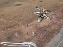 drone wars ukrainian fpv destroys russian fiber optic-controlled (video) fiber-optic sights telegram/serhii flash perehoplennya first-ever footage shows uav destroying its unjammable counterpart thwarting attack equipment ukraine news reports