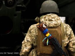 Ukrainian soldier