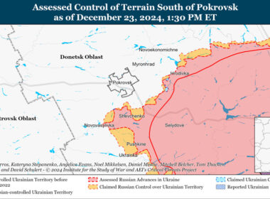 isw russians delay pokrovsk envelopment donetsk oblast border push pokrovsk-donetsk-oblast-map institute study war (isw) reported 23 russian forces advancing south southwest eastern ukraine's although ultimate goal remains unclear analysts suggest