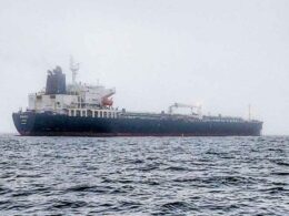 Russian shadow fleet's tanker Eagle S, detained by the Finnish police.