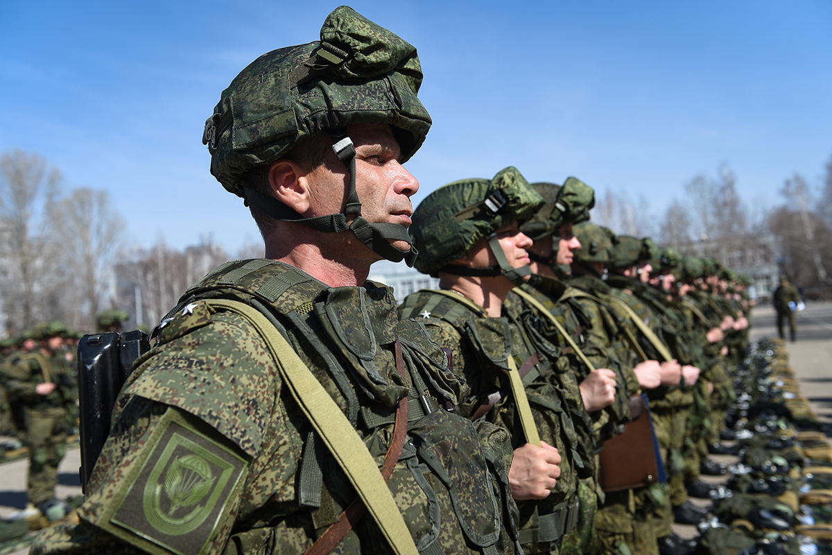 A serviceman of the Russian Armed Forces, illustrative image. Photo via Wikimedia.