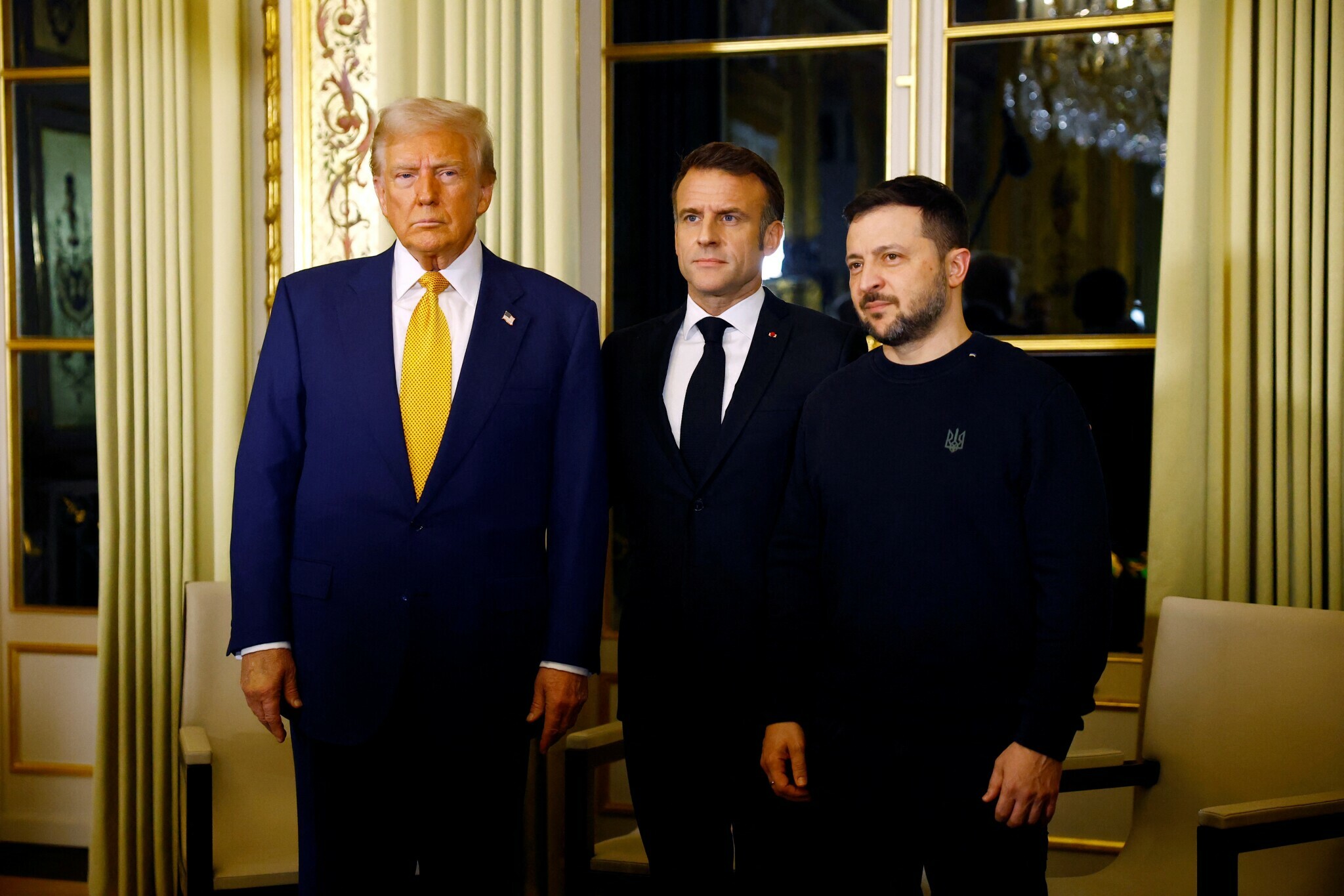 BREAKING: Trump, Zelenskyy, Macron hold surprise closed-door Paris talks