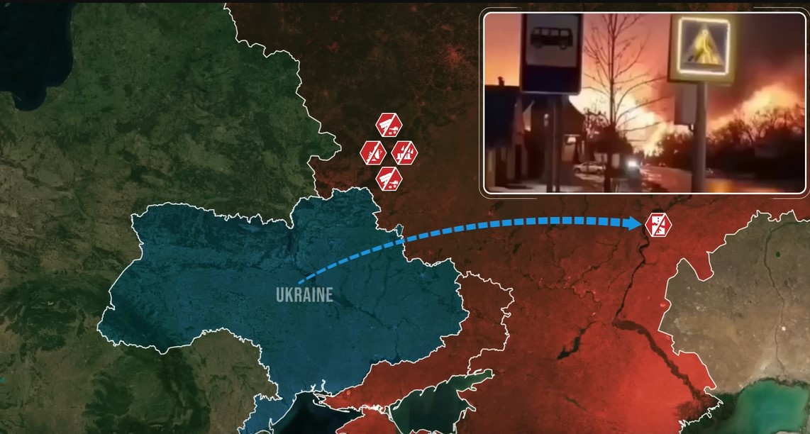 A screenshot from the Reporting from Ukraine video on YouTube.