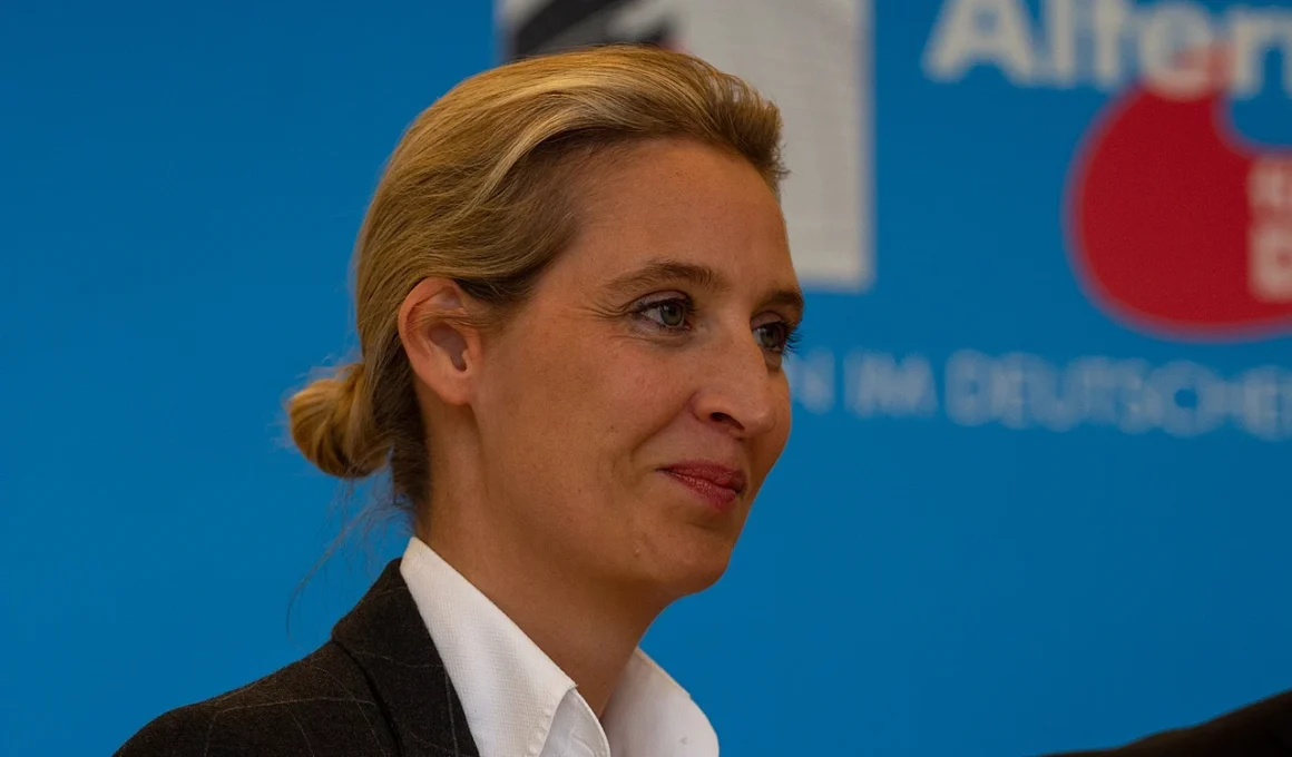 Alice Weidel, the party's candidate for the position of Chancellor in the upcoming elections. Photo via Wikimedia.