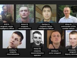 Ukraine's National Police identified 12 Russian paratroopers responsible for killing 16 civilians in Bucha during March 2022.