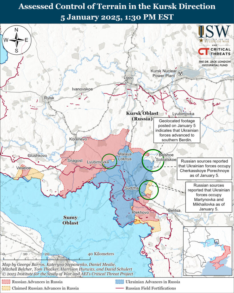 Ukrainian forces enter multiple settlements in Kursk Oblast, ISW says