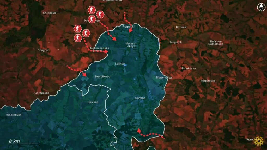 Ukraine counteroffensive in Kursk Sudzha North Korean forces