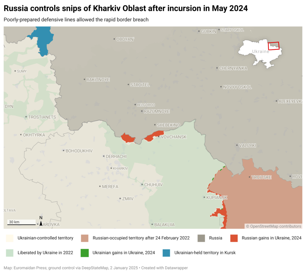 Russia occupied Kharkiv Oblast