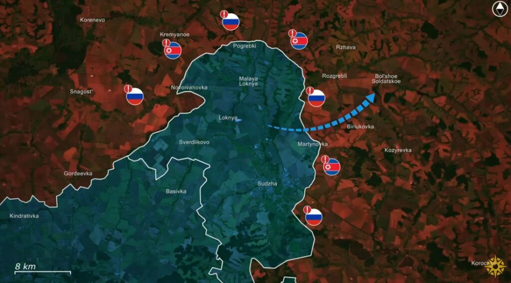 Frontline report: Ukraine strikes depleted Russian-North Korean forces to defend foothold inside Russia