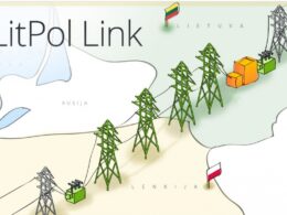 baltic states disconnect russian power grid 8 diagram litpol link connection between lithuania (lietuva) poland (lenkija) litgrideu implements enhanced security measures facilities linking nations including anti-drone systems specialized weaponry 15