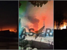 explosives factory targeted allegedly atacms russia's bryansk oblast explosions fires seltso bryansk-explosives-factory-seltso-blaze multiple occurred russian chemical plant producing military late 13 marking latest series attacks since 2023 powerful struck evening