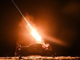 ukrainian servicemembers attempt shoot down russian attack drones heading toward kyiv during night patrol mobile fire group chernihiv oblast 1 2024 suspilne chernihiv/maksym kishka cf598ea70310b441 ukraine news reports