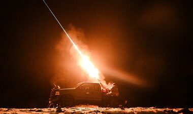 ukrainian servicemembers attempt shoot down russian attack drones heading toward kyiv during night patrol mobile fire group chernihiv oblast 1 2024 suspilne chernihiv/maksym kishka cf598ea70310b441 ukraine news reports