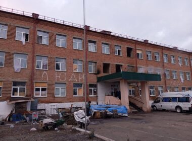 russian attack elderly care facility russia's kursk oblast leaves one dead military says internat (nursing home) sudzha damaged bomb 11 2024 e3d7e9d7-45a0-4897-ad32-889fda5dd728 total attacks ukraine-controlled area have resulted 36 civilian