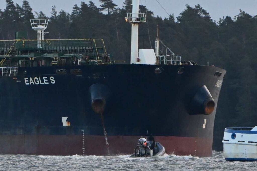 Finland says Russian shadow fleet tanker crew planned more cable sabotage before arrest