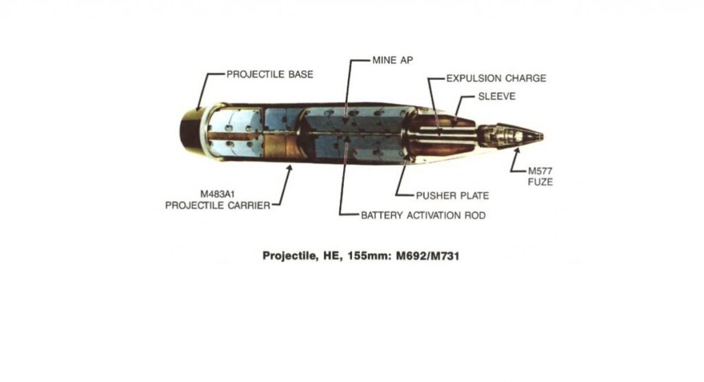 Ukraine use US-supplied ADAM mines against Russian human wave attacks