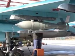 russians accidentally drop another smart bomb domestic territory russia's fab-250 umpb guidance module attached umpk russian news telegram channel astra reports aircraft dropped umpb-250 guided near village bolshiye kulbaki belgorod