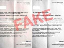 fake military summonses target ukrainian men poland left fraudulent letter shared poland's office foreigners right its machine-translated version fake-summonses polish denounced draft notices confirming did issue any documents enforcing service