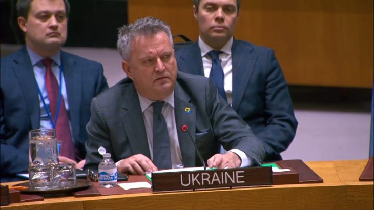 ukraine wants just peace won't accept any price un envoy says permanent representative serhii kyslytsya unmfagovua kyslytsia ukraine's declared seeks end russian military aggression establish reported mission 16 2025 news