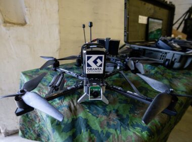 lithuanian-made drone t biliūno / bns nuotr lithunanian ukraine news ukrainian reports