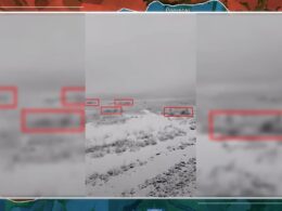 Frontline report: Ukrianians decimate Russian armor column in Kursk "like sitting ducks," as bodies litter frozen fields