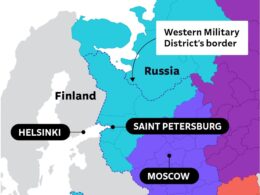 Russia's northern military districts. Image: Juha Rissanen / Yle