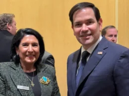 President Zourabichvili and Secretary of State Marco Rubio