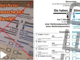 russian fake videos target german elections favor pro-russian afd ballot paper shown propaganda video (left) real one (right) faktencheckafpcom 0e8bbcc9f727de1b097d64b4fe75e919 multiple alleging manipulation mail-in ballots have appeared online just days