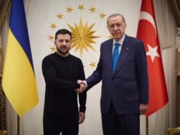 Ukraine President Volodymyr Zelenskyy and Recep Tayip Erdogan/ President's office