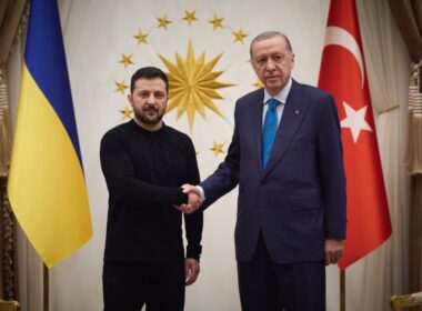 Ukraine President Volodymyr Zelenskyy and Recep Tayip Erdogan/ President's office