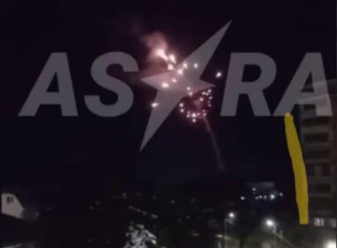 The footage, captured during the 26 February overnight assault at Tuapse oil refinery and seaport in Russia’s Krasnodar Krai, shows what appears to be secondary detonations consistent with explosives storage facilities.