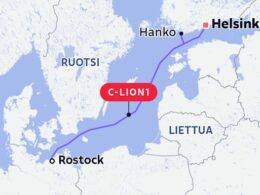 finland-germany submarine cable damaged again baltic sea possible sabotage act cinia oy's c-lion1 between finland germany 39-1381926673b8659d644f swedish coast guard confirms connecting near gotland island authorities have confirmed underwater has