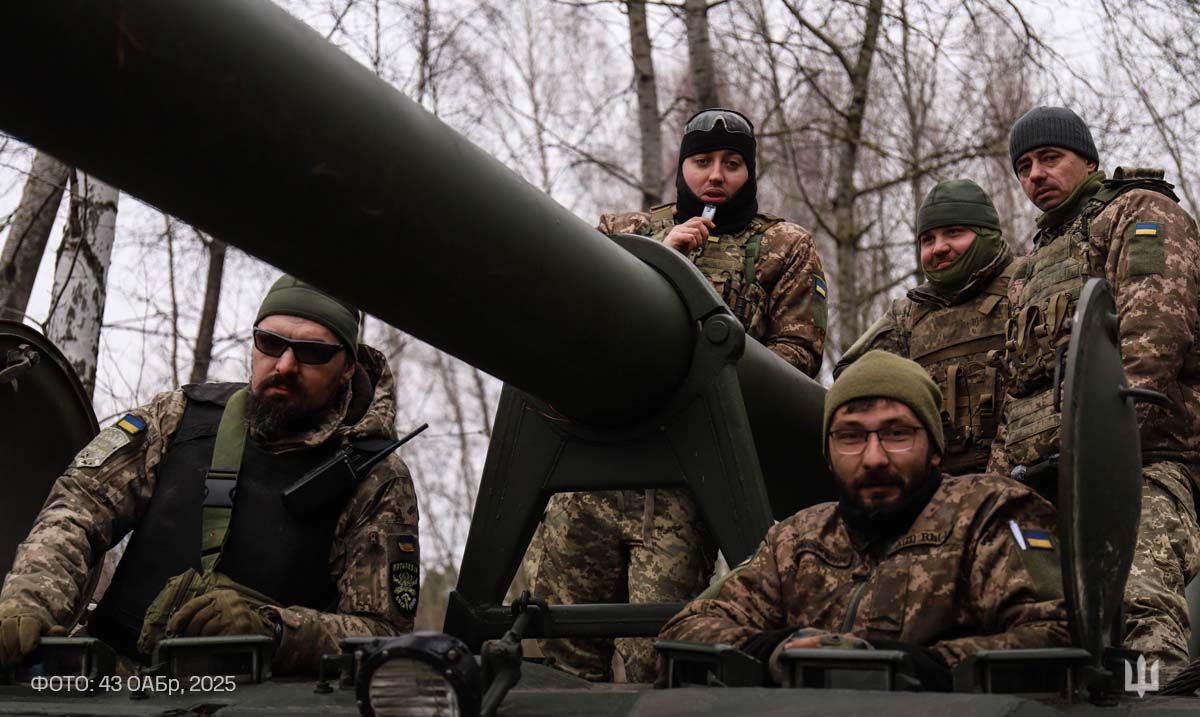 Ukrainian artillery soldiers army