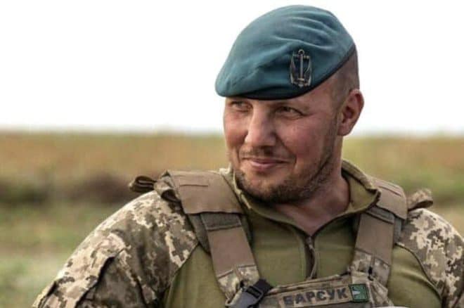 Commander of Ukraine's Unmanned Systems Forces colonel Vadym Sukharevskyi.