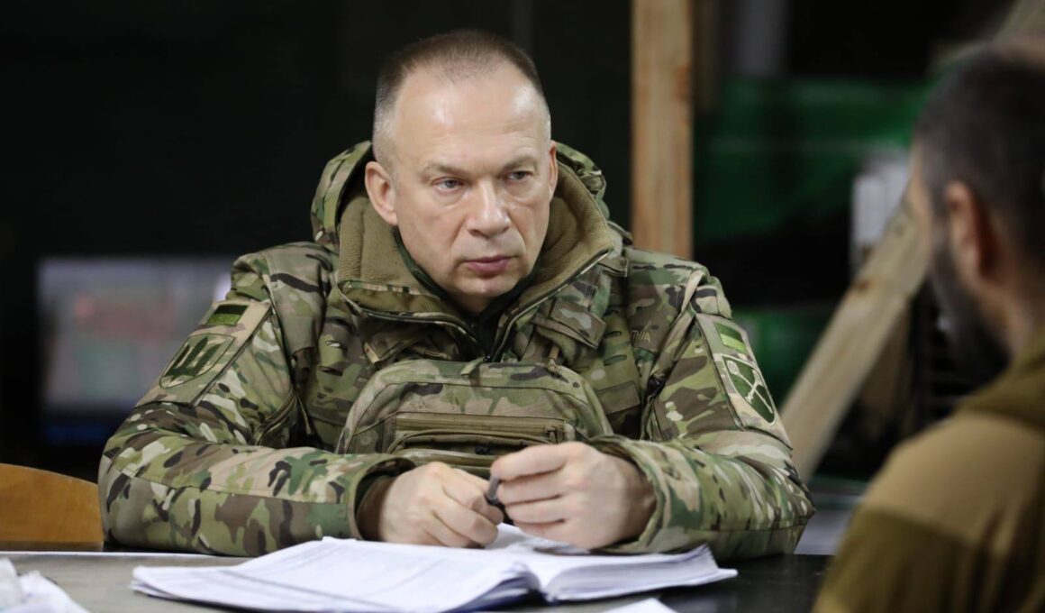 Ukrainian Armed Forces Commander-in-Chief Oleksandr Syrskyi. Photo: Syrskyi via Facebook