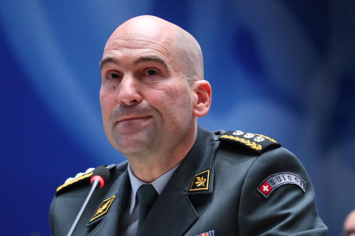 The head of the Swiss Armed Forces Thomas Suessli