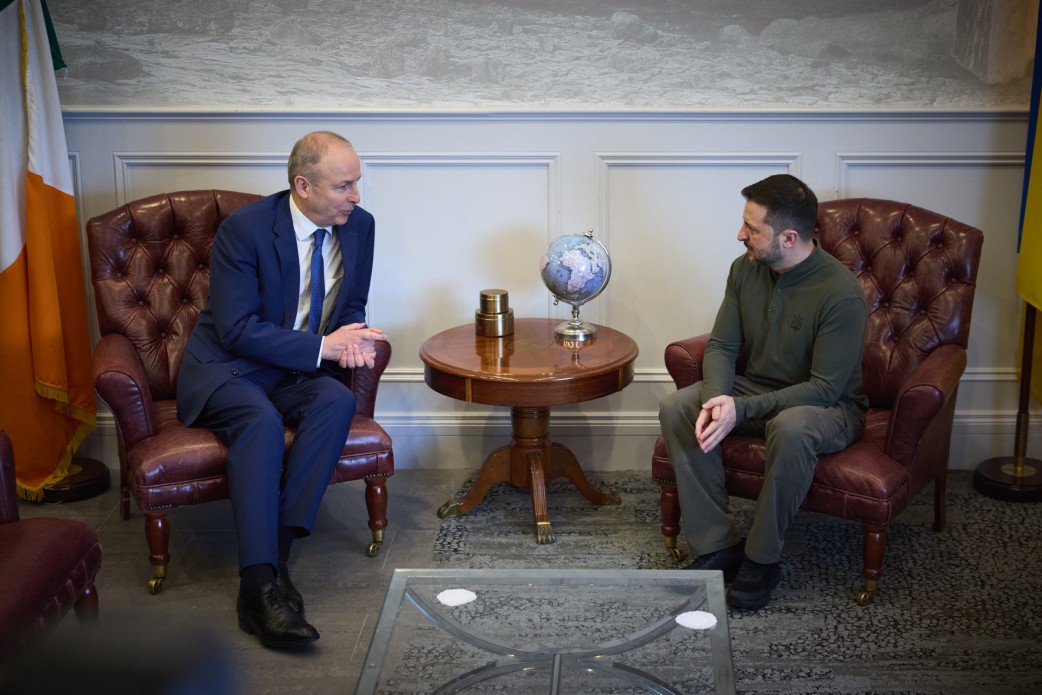 ukraine receive giraffe radars ireland taoiseach (pm) micheál martin meeting president volodymyr zelenskyy 27 2025 presidentgovua 8e5e2855c0f287deca47bd0cc38c063a_1740668265_extra_large provide radar stations irish (prime minister) announced during ukrainian shannon president's office news