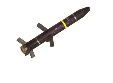 US-made M712 Copperhead laser-guided artillery shell