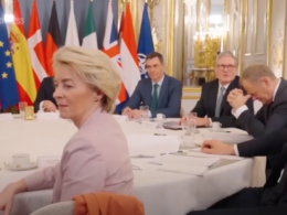 European leaders meet in Paris/Associated Press YouTube screenshot