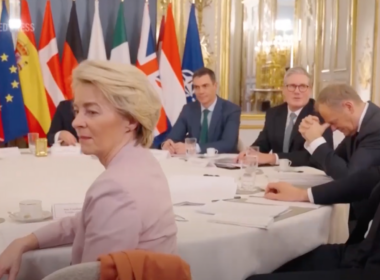European leaders meet in Paris/Associated Press YouTube screenshot