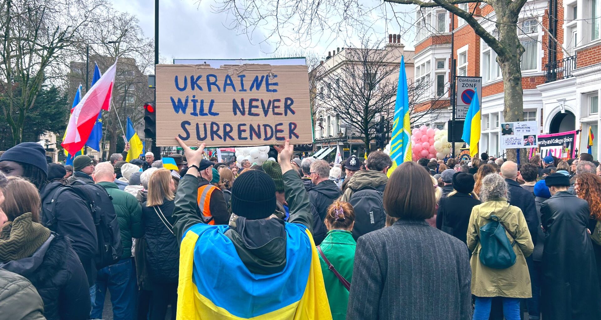 Standwithukraine rallies support Ukraine
