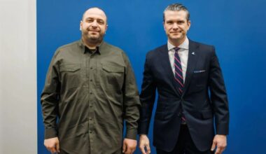 Hegseth at Ramstein meeting