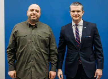 Hegseth at Ramstein meeting