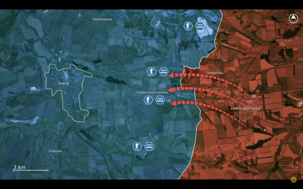 Frontline report: Ukraine thwarts triple Russian breakthrough attempt at vital Siversk supply hub