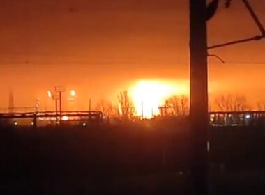 fire astrakhan gas processing plant screenshot_4 ukraine news ukrainian reports