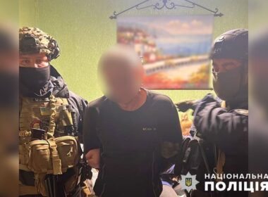 A suspect detained for killing a military serviceman from the Ukrainian military recruitment center in Poltava Oblast.