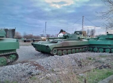 Decommissioning of the Bulgarian 2S1 Gvozdika howitzers, spring 2024. Photo via Defense Express