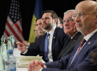 ft demands europe detail arms troop post-war support ukraine russia envoy general keith kellogg (second right) munich security conference kellogg- us' state department has sent detailed questionnaire european capitals seeking