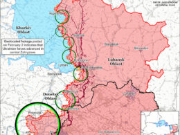 ukrainians push russians back forward positions near kharkiv oblast's kupiansk isw kharkiv-luhansk-donetsk ukraine's defense forces pushed russian troops oblast sector khortytsia operational strategic group reported 4 2025 without specifying settlement